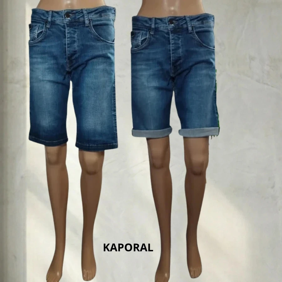 Short Kaporal Jeans - coupe regular - taille mi-haute -extensible - T38 trés bon état